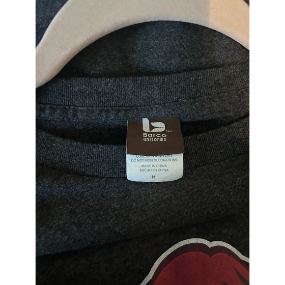 Wendys Shirt Mens Medium Gray Name A Better Duo Fries Frosty NCAA Barco Uniforms - Picture 3 of 5